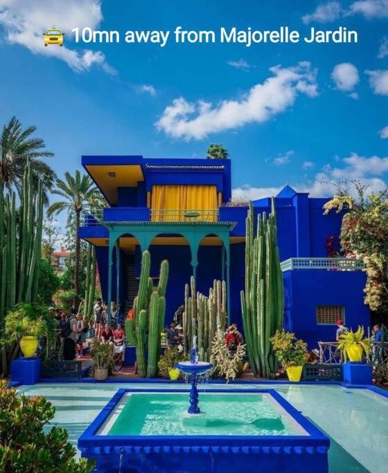 شقة Plein Centre Marrakech, Grand Balcon Filant مراكش المظهر الخارجي الصورة